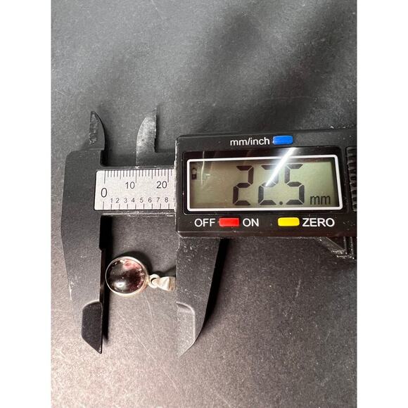 NEW lilac bi color tourmaline sterling silver pendant 2.70 grams - Picture 7 of 16